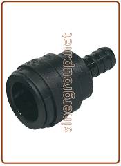 Barb connector OD Tube - ID Tube 16MM x 10MM