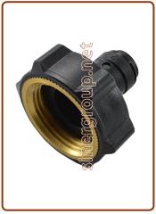 Terminale diritto femmina Ø tubo - filetto BSP 8MM x 3/4"