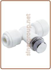 Regolatore flusso Intermedio Ø tubo - Ø tubo 6MM x 6MM