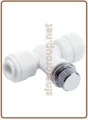 Control valve Union Connector OD tube - OD tube 10MM x 10MM