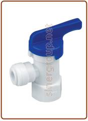 Valvola filettata femmina Ø tubo - filetto NPTF 1/4" x 1/4"