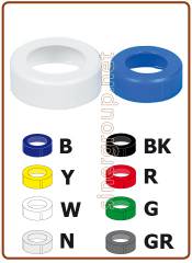 Copricolletto Ø tubo 1/2" Bianco