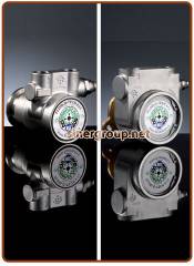 PA411 pompa a palette Fluid o Tech in acciaio inox 303 - 400lt./h. con by-pass 3/8" F. (12)