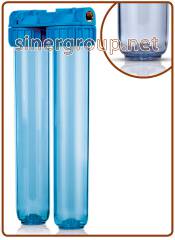 Duplex contenitori standard 3 pezzi 20" opaco IN-OUT 3/4" senza chiave e staffa (6)