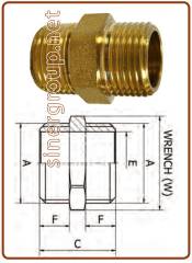 Niplo M.M. 3/8" (240)