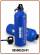 Ionicore aluminum water bottle 800ml. blue