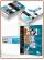 FULL HOUSE metered water softeners A4 glossy coated paper 170gr. printed folded leaflets - ITA.