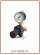 XS Co2 pressure reducer for disposable cylinder 7,0 BAR IN: M11x1-Out: 1/8" f. thread