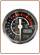 Replacement Co2 pressure gauge OD 40 0-10,0 Bar OT 1/8" back connection