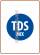 Round sticker 20x20 mm. " TDS mix "