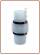 Straight adaptor NY BSP thread – BSP thread with o-rings