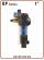 Kinetico BP Self cleaning manual filter w. manometer, pressure regulator 1" - 90 micron