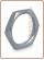 Taps shank hexagonal nut - G5/8", 4,5mm. - galvanized steel (300)