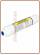 Filtro in linea CS Super Gold post osmosi alcalino 1/4" FPT 2"x10" (25)