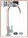 1103 1-way metal free faucet 1/4" O.D. tube