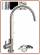 2101 Rubinetto di prelievo acciaio inox 304 2 vie 1/4" senza metalli pesanti Nickel spazzolato (20)