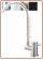 2401 Rubinetto di prelievo acciaio inox 304 2 vie sottofinestra 1/4"