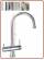 Drop 3-way faucet 3/8"