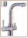 Forum 3-way metal free mix faucets 3/8" chrome
