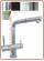 3205 3-way faucet 3/8" with pull-out