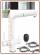 3205 3-way faucet 3/8" with pull-out White