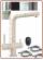 3205 3-way faucet 3/8" with pull-out Granites avena