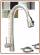 3215 3-way faucet 3/8" with pull-out