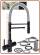 4306 Rubinetto acciaio inox 304 4 vie senza metalli pesanti 3/8"