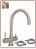 4314 Rubinetto acciaio inox 304 4 vie 3/8"