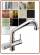 5010 5-way faucet 3/8" Brushed nickel