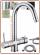 5015 5-way faucet 3/8" Chrome