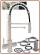 5306 Rubinetto acciaio inox 304 5 vie senza metalli pesanti 3/8"
