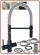 5310 Rubinetto acciaio inox 304 5 vie senza metalli pesanti 3/8" Nero Opaco