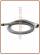 3, 4-way water purifier mix faucets replacement flexibles with sleeve extension (4,5cm) 10x1 M. - 3/8" F. (50 cm.)