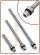 Faucet replacement threated steel water inlet pipes for cod. 10003043