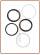 Faucets replacement gaskets kit for cod. 10003006-C1, 10003006-C2, 10003018, 10003019, 1000400