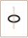Faucets replacement o-ring for cod. 10003047 spout