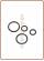 Faucets spout replacement o-ring kit for cod. 10004007 (green box)