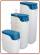 Meddalsoft addolcitore acqua (Rig. Volume-tempo) 11 - 22 - 30 lt. resina