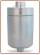 Filtro per doccia sistema completo col. cromo IN 1/2" F. - OUT 1/2" M.(30)
