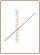 Rod OD 3L. 160,0mm. inox 304