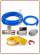 Kit installazione per 20030051-02 / 20030062-06 / 20030033-02 - flessibile 3/8" - senza testata e filtro