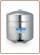 Serbatoio di accumulo presurizzato in acciaio Inox 3,2 Gal.- 12,1 lt.