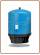 Serbatoio di accumulo presurizzato in acciaio verniciato blue 10,7 Gal.- 40,6 lt.