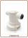 Refiner testata in polipropilene con valvola shut off senza staffa incorporata 3/8" quick fit (24)