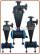 PA66 nylon hydrocyclone sand filters - 2", 3", 4" flangia connections - from 16 to 27ltr.
