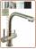 3023 3-way faucet 3/8" Brushed nickel