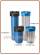 Pentek filter housings Big Blue® 20" - IN/OUT 1" BSP, with pressure relief (4)